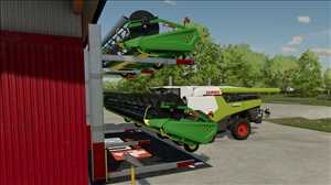 landwirtschafts farming simulator ls fs 22 2022 ls22 fs22 ls2022 fs2022 mods free download farm sim Lizard Hydra-Glide XL Header-Aufbewahrungssystem 1.0.0.1