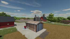 landwirtschafts farming simulator ls fs 22 2022 ls22 fs22 ls2022 fs2022 mods free download farm sim Kleine Werkstatt Garage Mit Tankstelle Fuer Ihren Bauernhof. 1.0.0.0