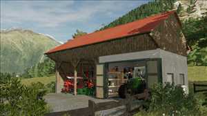 landwirtschafts farming simulator ls fs 22 2022 ls22 fs22 ls2022 fs2022 mods free download farm sim Scheune Mit Werkstatt 1.0.0.1
