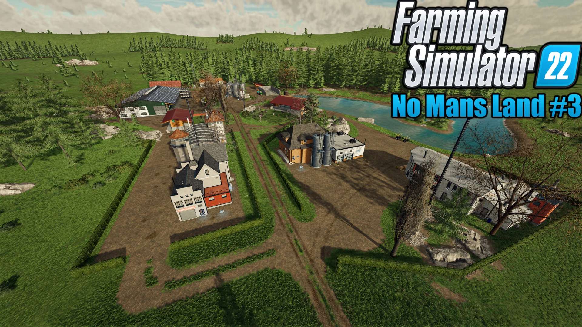 LS22,Maps & Gebäude,Maps,Standard Maps,No Mans Land Savegame und Mods