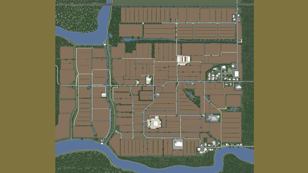 LS22,Maps & Gebäude,Maps,Standard Maps,Nordöstliches Ende