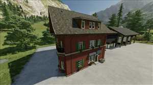 landwirtschafts farming simulator ls fs 22 2022 ls22 fs22 ls2022 fs2022 mods free download farm sim Alpines Haus Prefab 1.0.0.0