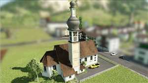 landwirtschafts farming simulator ls fs 22 2022 ls22 fs22 ls2022 fs2022 mods free download farm sim Bayrische Kirche Prefab 1.0.0.0