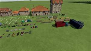 landwirtschafts farming simulator ls fs 22 2022 ls22 fs22 ls2022 fs2022 mods free download farm sim Big Deco Pack Prefab 1.0.0.0