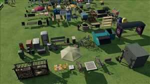 landwirtschafts farming simulator ls fs 22 2022 ls22 fs22 ls2022 fs2022 mods free download farm sim Dekorationspaket Prefab 1.0.0.2