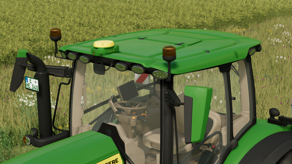 LS22,Maps & Gebäude,Prefab,,John Deere StarFire 7000 Empfänger Prefab