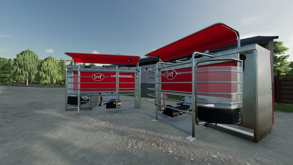 LS22,Maps & Gebäude,Prefab,,Lely AstronautA5 Left And Right Prefab