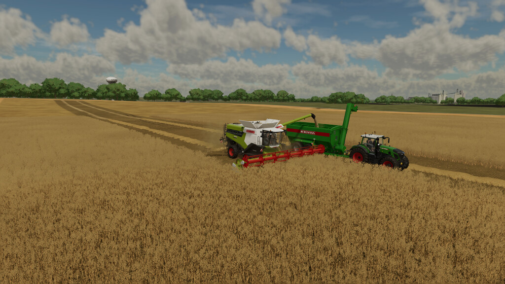 LS22,Maps & Gebäude,Prefab,,Realistisches Soundupdate Claas Lexion Prefab