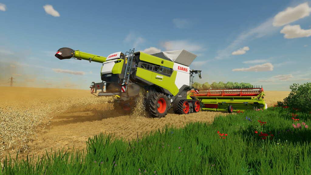 LS22,Maps & Gebäude,Prefab,,Realistisches Soundupdate Claas Lexion Prefab