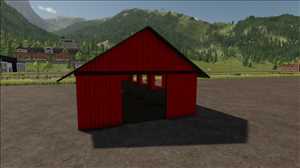 landwirtschafts farming simulator ls fs 22 2022 ls22 fs22 ls2022 fs2022 mods free download farm sim Rote Scheune Fertighaus Prefab 1.0.0.0