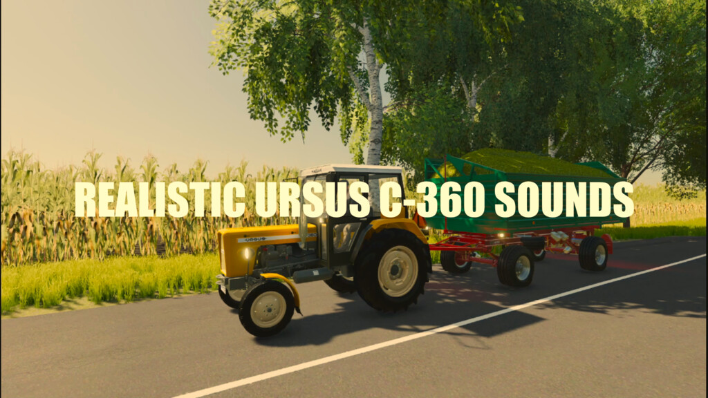landwirtschafts farming simulator ls fs 22 2022 ls22 fs22 ls2022 fs2022 mods free download farm sim Ursus C360 Realistische Sounds Prefab 1.0.0.0