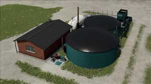landwirtschafts farming simulator ls fs 22 2022 ls22 fs22 ls2022 fs2022 mods free download farm sim Biogasanlage 150kW 1.1.0.0