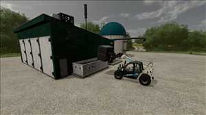 landwirtschafts farming simulator ls fs 22 2022 ls22 fs22 ls2022 fs2022 mods free download farm sim Mini Biogasanlage 1.1.0.0