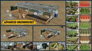 landwirtschafts farming simulator ls fs 22 2022 ls22 fs22 ls2022 fs2022 mods free download farm sim Obstgärten Und Gewächshäuser 1.0.0.0