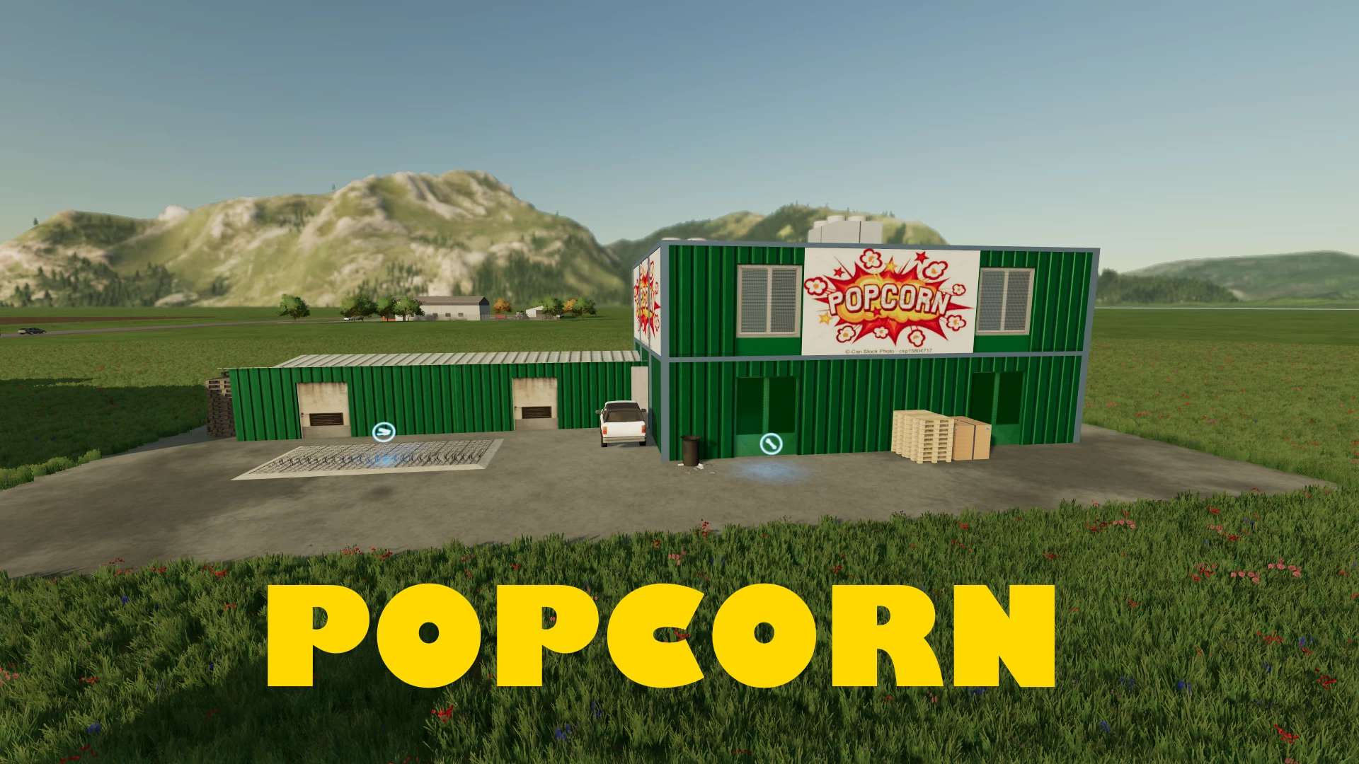 Ls22 Maps And Gebäude Produktionen Popcorn Produktion 1000 Für Landwirtschafts Simulator 22 5428