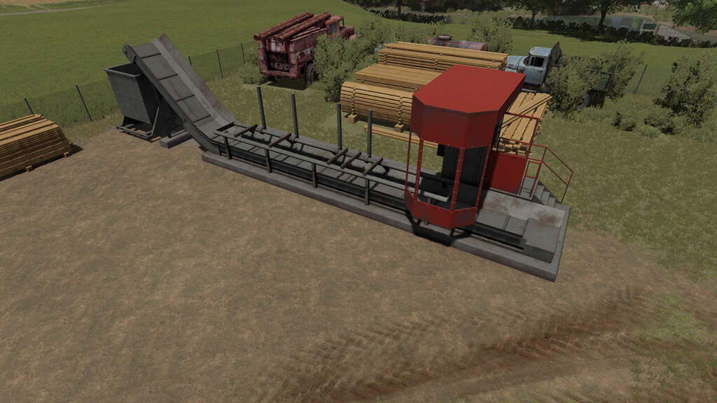 LS22,Maps & Gebäude,Produktionen,Fabriken,Sägewerk Pack