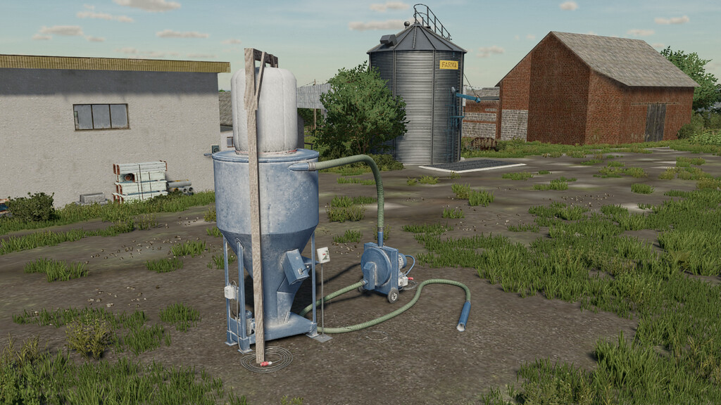 LS22,Maps & Gebäude,Produktionen,Fabriken,Schrotmühle Mit Mischer