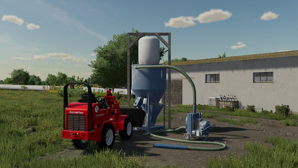 LS22,Maps & Gebäude,Produktionen,Fabriken,Schrotmühle Mit Mischer
