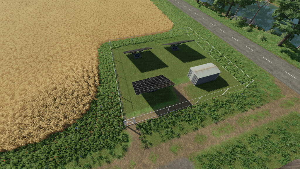 LS22,Maps & Gebäude,Produktionen,Generatoren,Solarpark Groß Und Klein