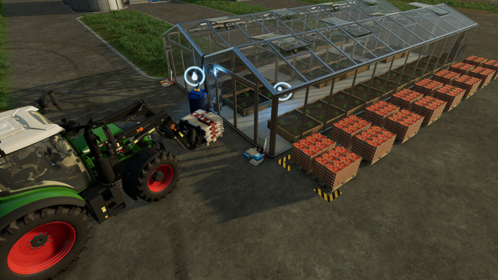 landwirtschafts farming simulator ls fs 22 2022 ls22 fs22 ls2022 fs2022 mods free download farm sim Gewächshäuser Mit Saatgut Und Dünger 1.0.0.0