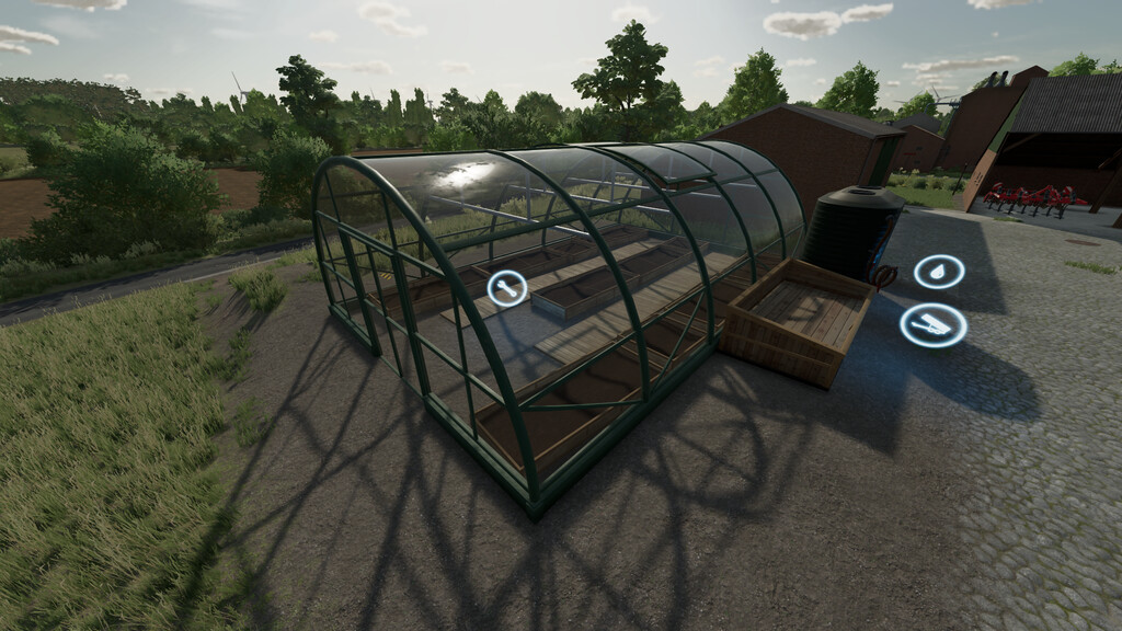 landwirtschafts farming simulator ls fs 22 2022 ls22 fs22 ls2022 fs2022 mods free download farm sim Treibhaus 1.1.0.0