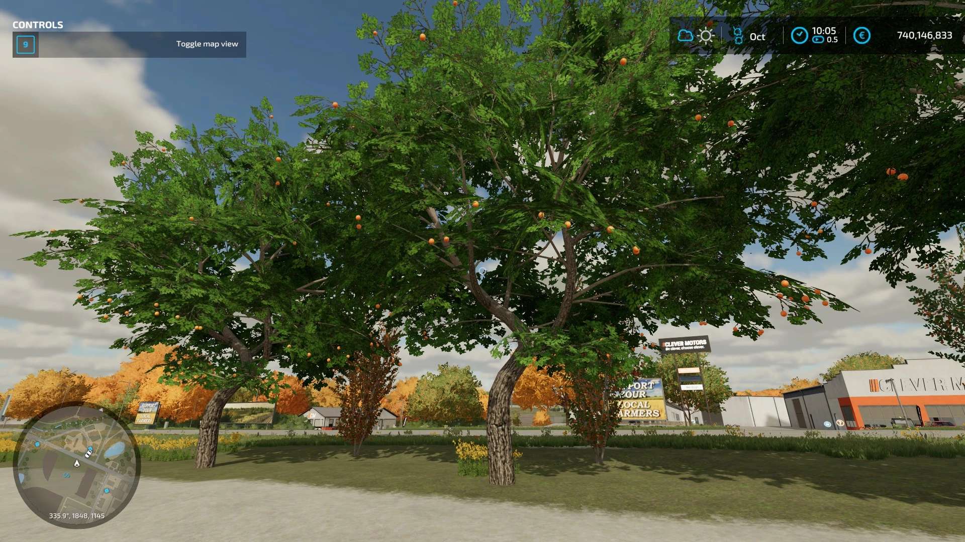 LS22,Maps & Gebäude,Produktionen,Plantagen,Platzierbarer Orangenbaum