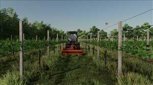 landwirtschafts farming simulator ls fs 22 2022 ls22 fs22 ls2022 fs2022 mods free download farm sim Weinbergpfähle Paket 1.0.1.0