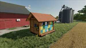 landwirtschafts farming simulator ls fs 22 2022 ls22 fs22 ls2022 fs2022 mods free download farm sim Bienenhaus 1.0.0.0
