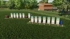 landwirtschafts farming simulator ls fs 22 2022 ls22 fs22 ls2022 fs2022 mods free download farm sim Bienenstock-Paket 1.0.0.0