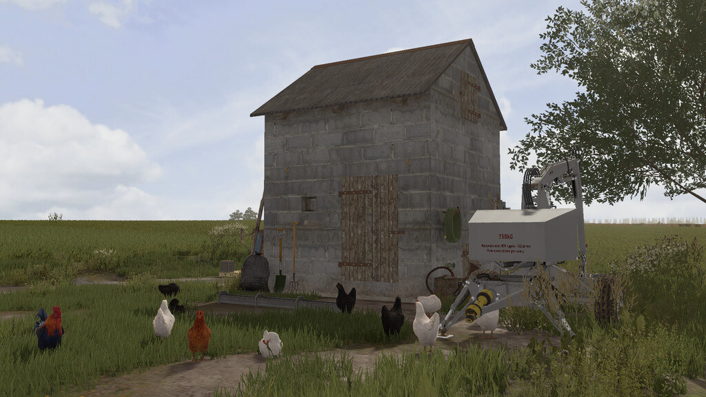LS22,Maps & Gebäude,Tiere,Hühner,Kleiner Hühnerstall