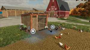 landwirtschafts farming simulator ls fs 22 2022 ls22 fs22 ls2022 fs2022 mods free download farm sim Offener Hühnerstall 1.0.0.0