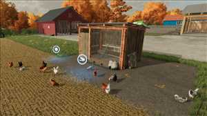 landwirtschafts farming simulator ls fs 22 2022 ls22 fs22 ls2022 fs2022 mods free download farm sim Offener Hühnerstall 1.0.0.0
