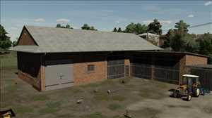 landwirtschafts farming simulator ls fs 22 2022 ls22 fs22 ls2022 fs2022 mods free download farm sim Scheune Mit Garage Und Hühnerstall 1.0.0.0