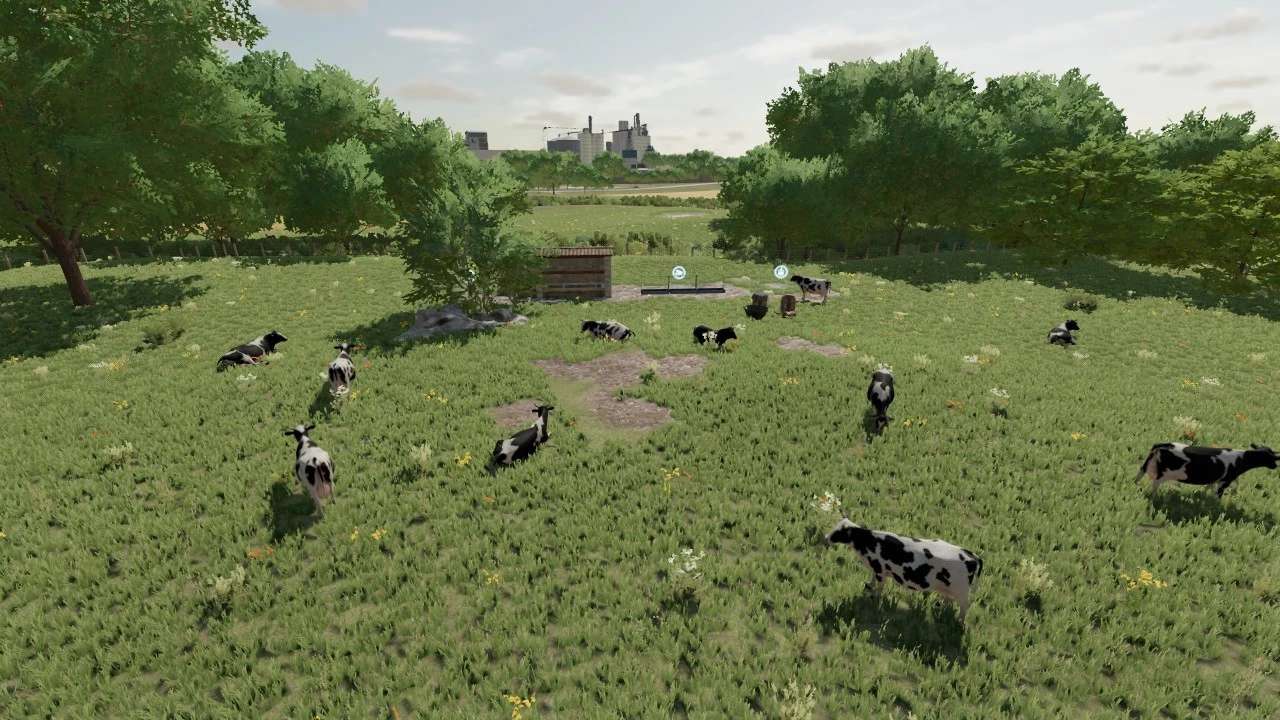 LS22,Maps & Gebäude,Tiere,Kühe,Cow Pasture Free