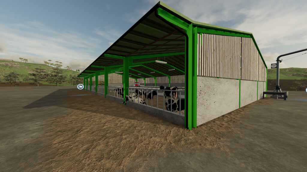landwirtschafts farming simulator ls fs 22 2022 ls22 fs22 ls2022 fs2022 mods free download farm sim Winter-Kuhstall 1.1.0.0
