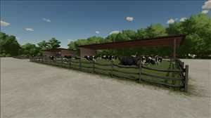 landwirtschafts farming simulator ls fs 22 2022 ls22 fs22 ls2022 fs2022 mods free download farm sim Einfacher Kuhstall 1.0.0.0