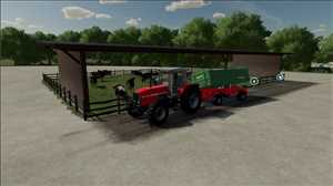 landwirtschafts farming simulator ls fs 22 2022 ls22 fs22 ls2022 fs2022 mods free download farm sim Einfacher Kuhstall 1.0.0.0
