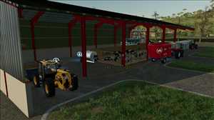 landwirtschafts farming simulator ls fs 22 2022 ls22 fs22 ls2022 fs2022 mods free download farm sim Französischer Stall 1.0.0.0