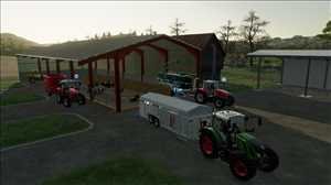 landwirtschafts farming simulator ls fs 22 2022 ls22 fs22 ls2022 fs2022 mods free download farm sim Französischer Stall 1.0.0.0