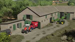 landwirtschafts farming simulator ls fs 22 2022 ls22 fs22 ls2022 fs2022 mods free download farm sim Großer Weißer Kuhstall 1.3.0.0