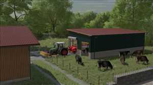 landwirtschafts farming simulator ls fs 22 2022 ls22 fs22 ls2022 fs2022 mods free download farm sim Kleiner Kuhstall 1.0.0.0