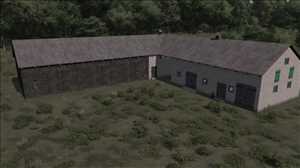 landwirtschafts farming simulator ls fs 22 2022 ls22 fs22 ls2022 fs2022 mods free download farm sim L-Förmiger Kuhstall Mit Scheune 1.0.0.0