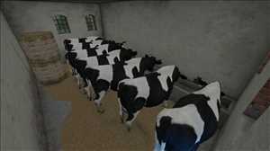 landwirtschafts farming simulator ls fs 22 2022 ls22 fs22 ls2022 fs2022 mods free download farm sim Postdeutscher Kuhstall 1.0.0.0
