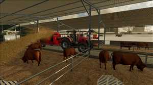 landwirtschafts farming simulator ls fs 22 2022 ls22 fs22 ls2022 fs2022 mods free download farm sim Rinderställen Für Fleischrinder 1.0.0.0