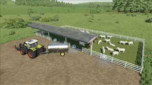 landwirtschafts farming simulator ls fs 22 2022 ls22 fs22 ls2022 fs2022 mods free download farm sim Kleiner Schafstall 1.0.0.0