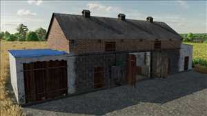 landwirtschafts farming simulator ls fs 22 2022 ls22 fs22 ls2022 fs2022 mods free download farm sim Alter Schweinestall Mit Garage 1.0.0.0