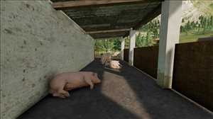 landwirtschafts farming simulator ls fs 22 2022 ls22 fs22 ls2022 fs2022 mods free download farm sim Gehöft Schweinestall 1.1.0.0