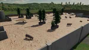 landwirtschafts farming simulator ls fs 22 2022 ls22 fs22 ls2022 fs2022 mods free download farm sim Moderner Schweinestall 1.0.0.1
