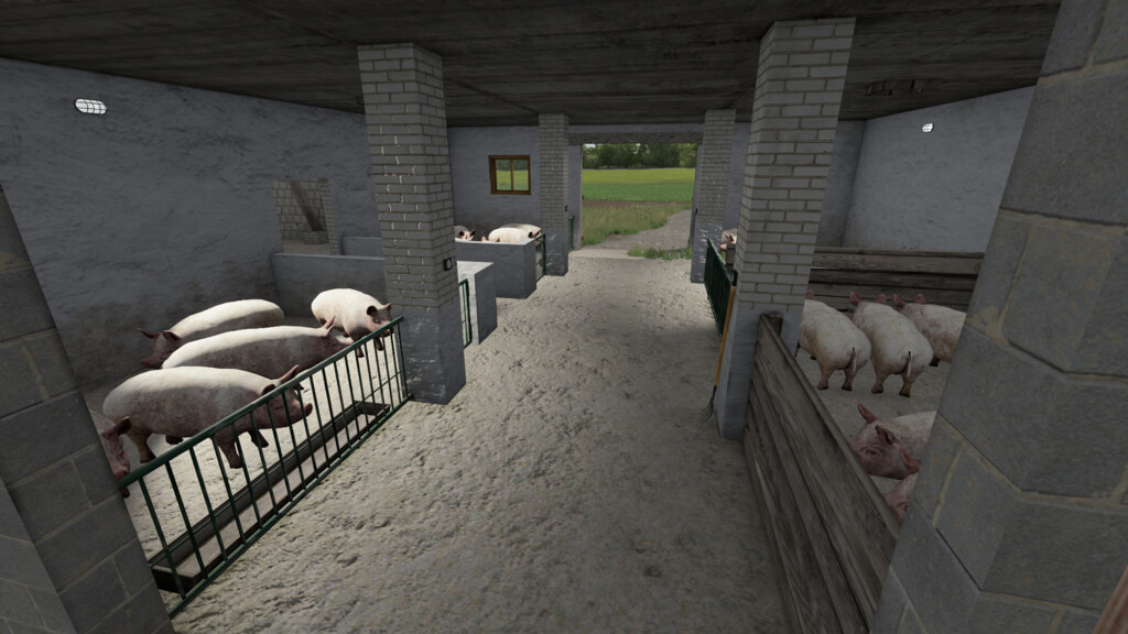 LS22,Maps & Gebäude,Tiere,Schweine,Packung Mit Kleinen Gebäuden