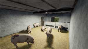 landwirtschafts farming simulator ls fs 22 2022 ls22 fs22 ls2022 fs2022 mods free download farm sim Schweinestall Mit Garage 1.0.0.0